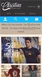 Mobile Screenshot of christianapparelshop.com